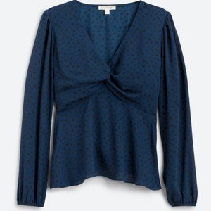 Stitch Fix NINE BRITTON, Tyler Twist Detail Blouse, size XL, NWOT